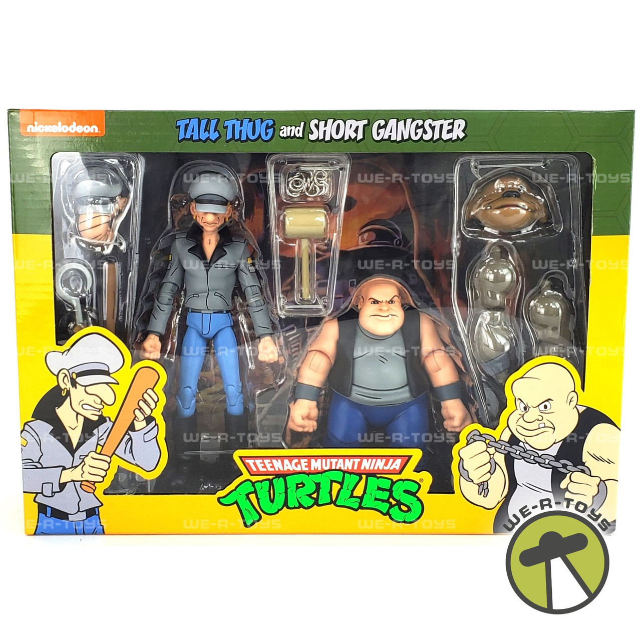 Teenage Mutant Ninja Turtles Tall Thug and Short Gangster Figures