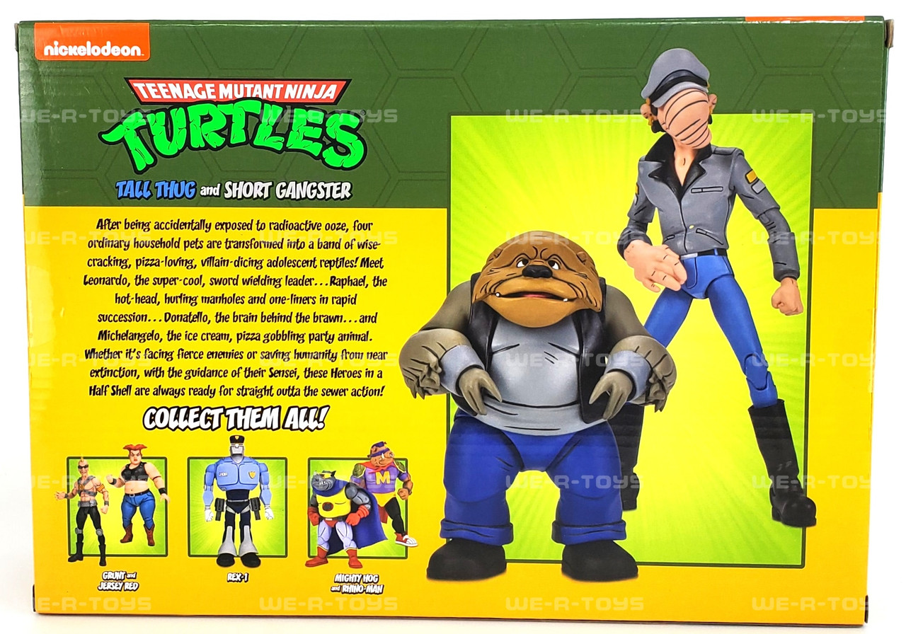 Teenage Mutant Ninja Turtles Tall Thug and Short Gangster Figures