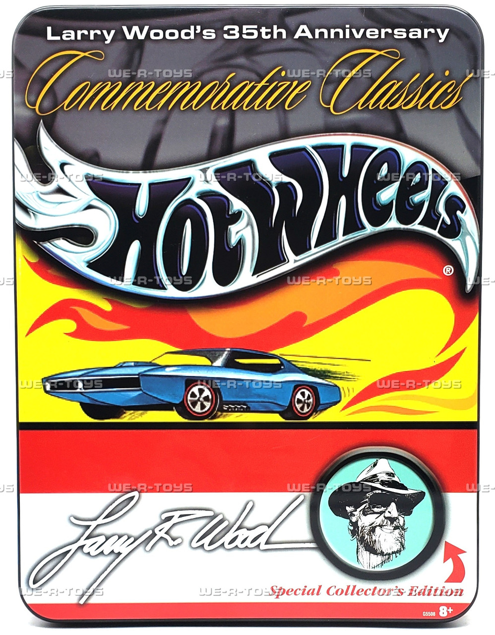 Hot Wheels Larry Wood's 35th Anniversary 10 Car Set 2004 Mattel