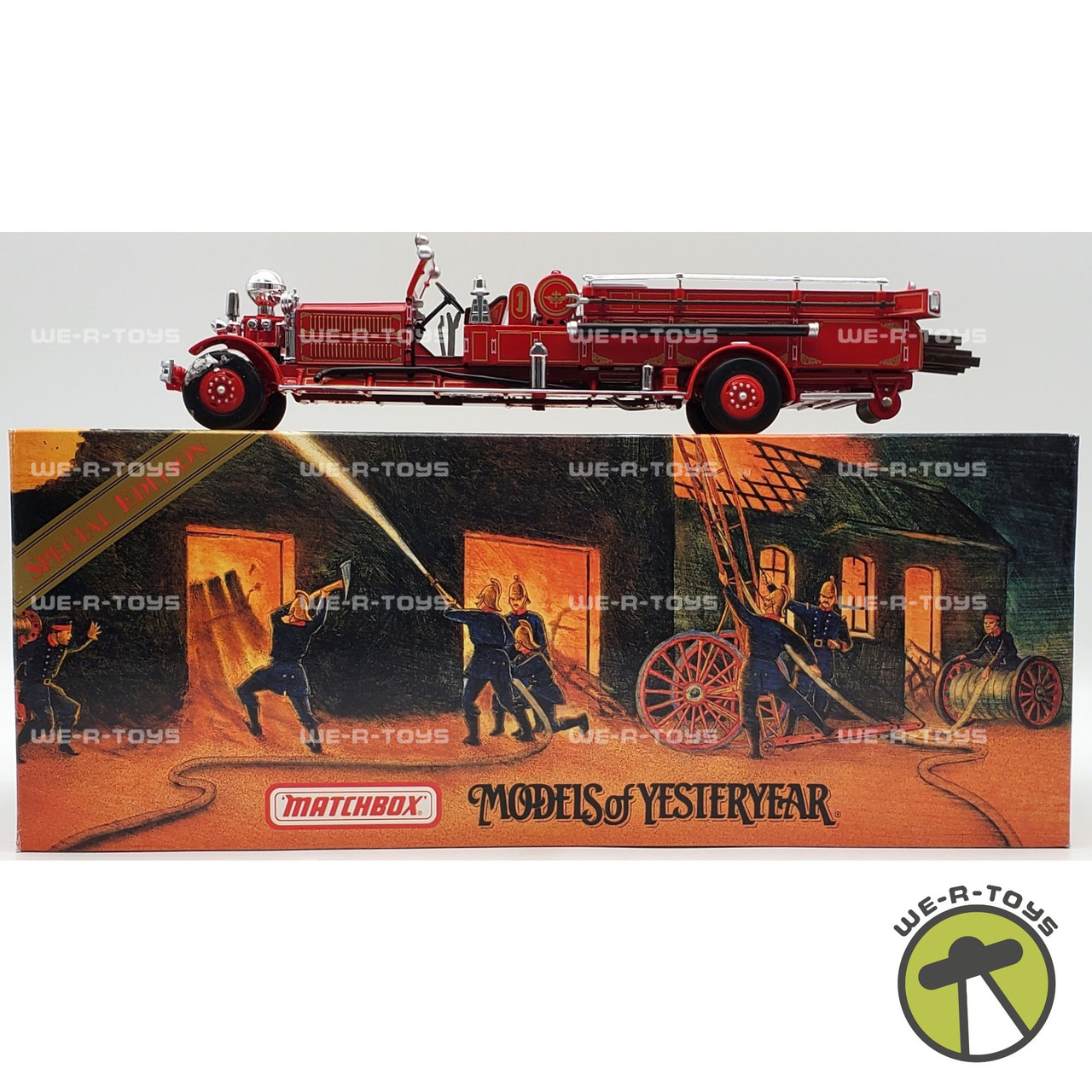 Matchbox Models of Yesteryear Fire Engine Series 1930 Ahrens-Fox