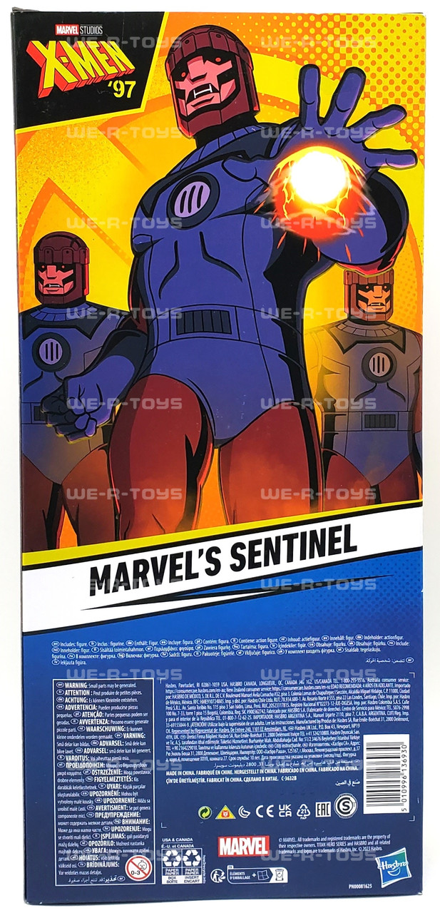 Marvel Titan Hero Series X-Men Sentinel Action Figure 2024 Hasbro