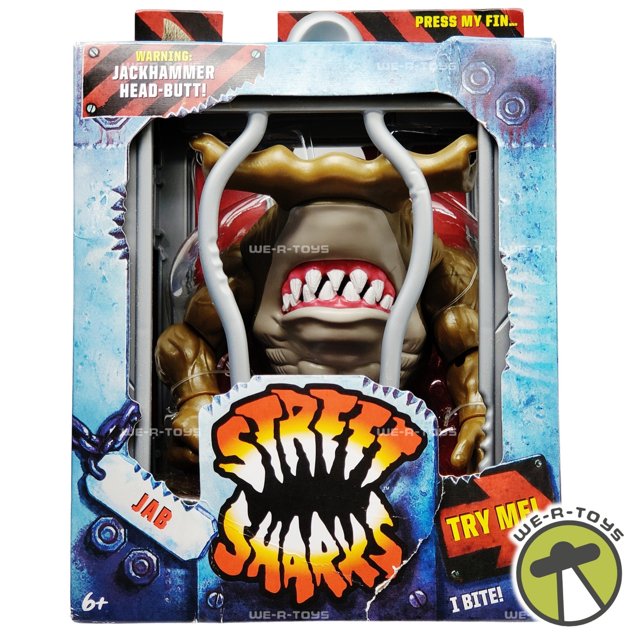 Street Sharks 30th Anniversary Jab Action Figure 2024 Mattel No