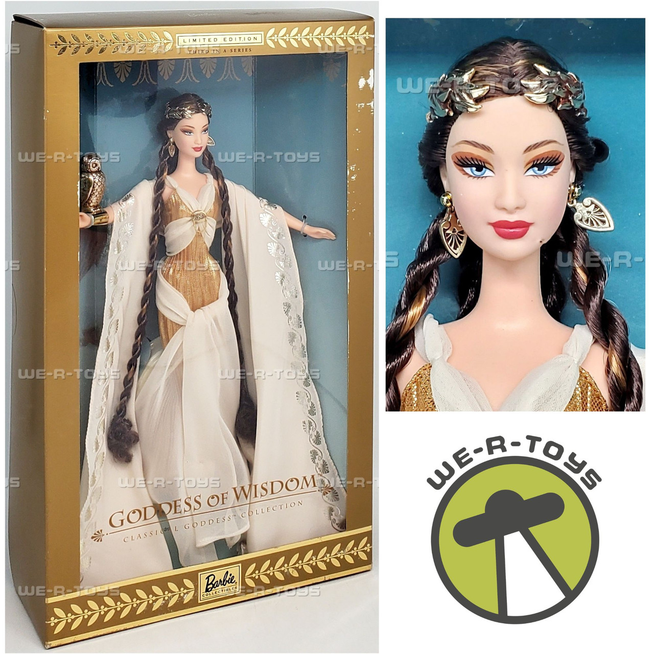 Barbie Goddess of Wisdom Third In A Series Doll 2000 Mattel #28733