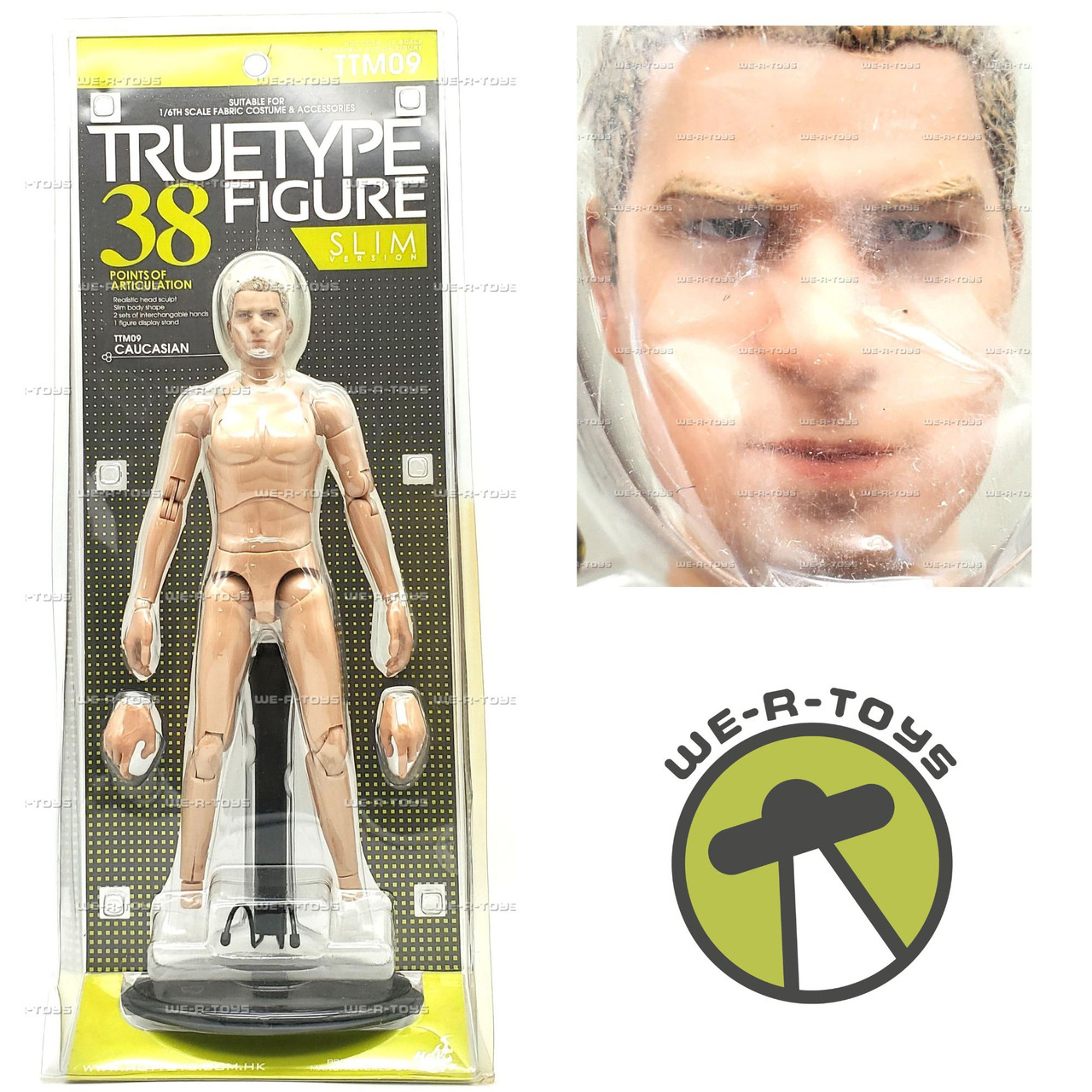 TrueType 38 Figure Slim Version Male Caucasian Figure 2009 Hot