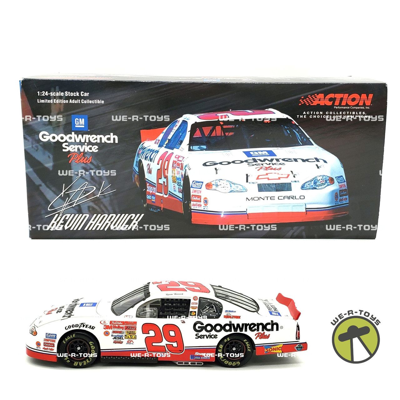 NASCAR Kevin Harvick #29 2001 Monte Carlo Vehicle 2001 Action