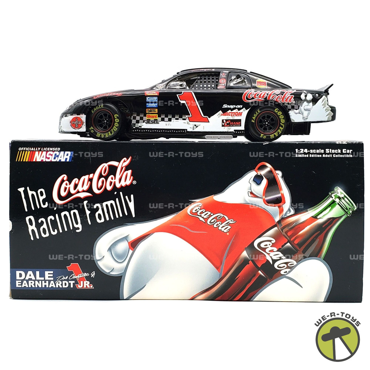 NASCAR Dale Earnhardt Jr. Coca-Cola #1 Polar Bear 1998 Monte Carlo  display picture 1
