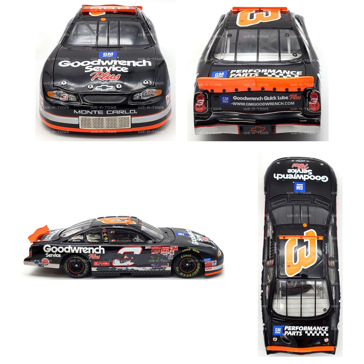 Dale Earnhardt Sr. #3 GM Goodwrench Service Plus Sign 1999 Monte Carlo Dale Earnhardt Sr. #3 GM Goodwrench Service Plus Sign 1999 Monte Carlo