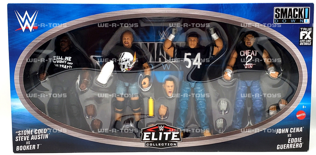 WWE Elite Collection Smack Down Action Figures 4 Pack 2024