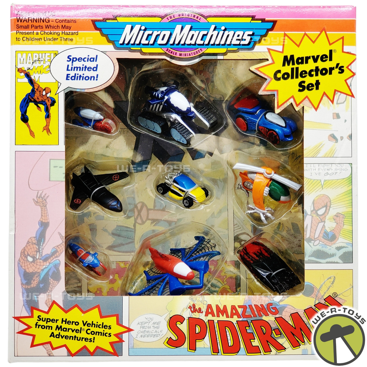 MICRO MACHINES マイクロマシン X-MEN エックスメン ビークル Micro Machines X-Men & The Amazing Spider-Man Marvel