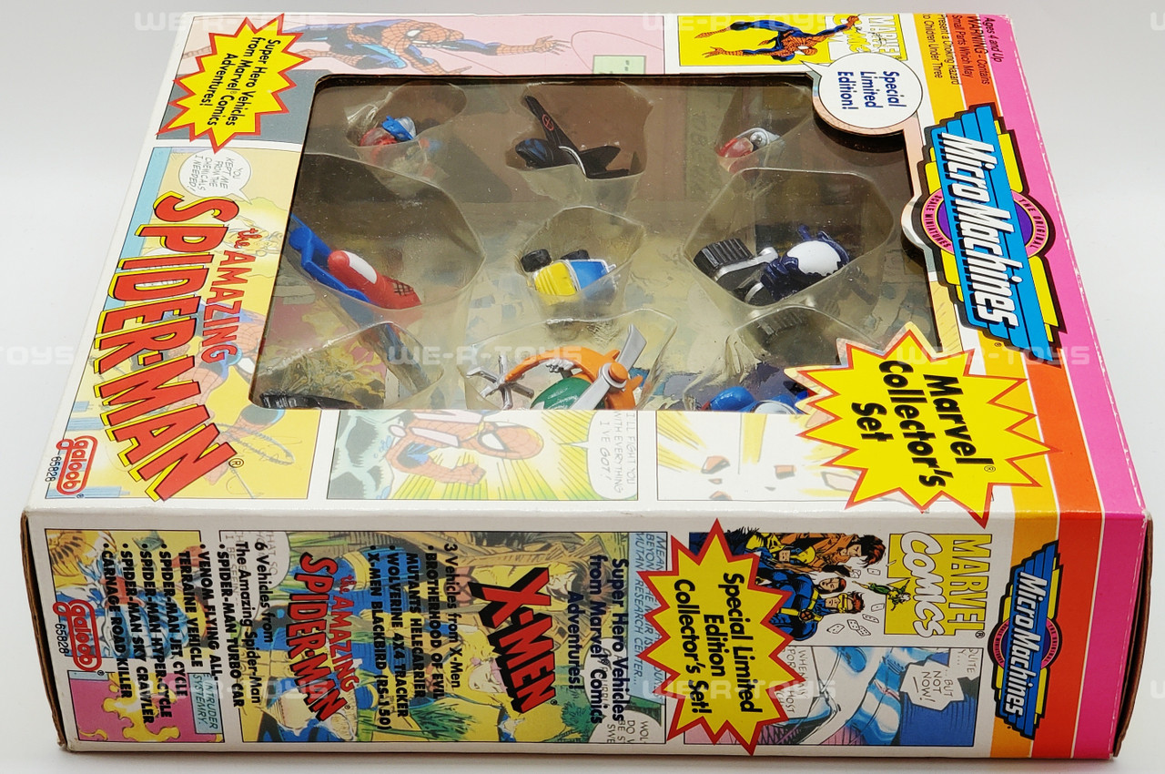 Micro Machines X-Men & The Amazing Spider-Man Marvel Collector's