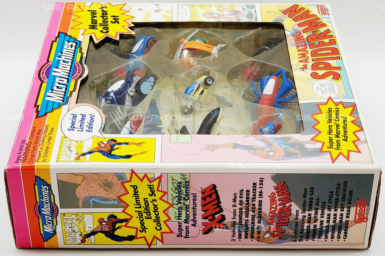 Micro Machines X-Men & The Amazing Spider-Man Marvel