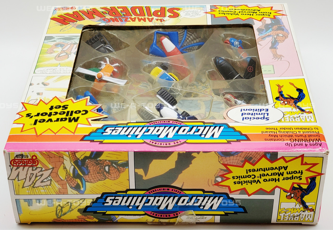 Micro Machines X-Men & The Amazing Spider-Man Marvel