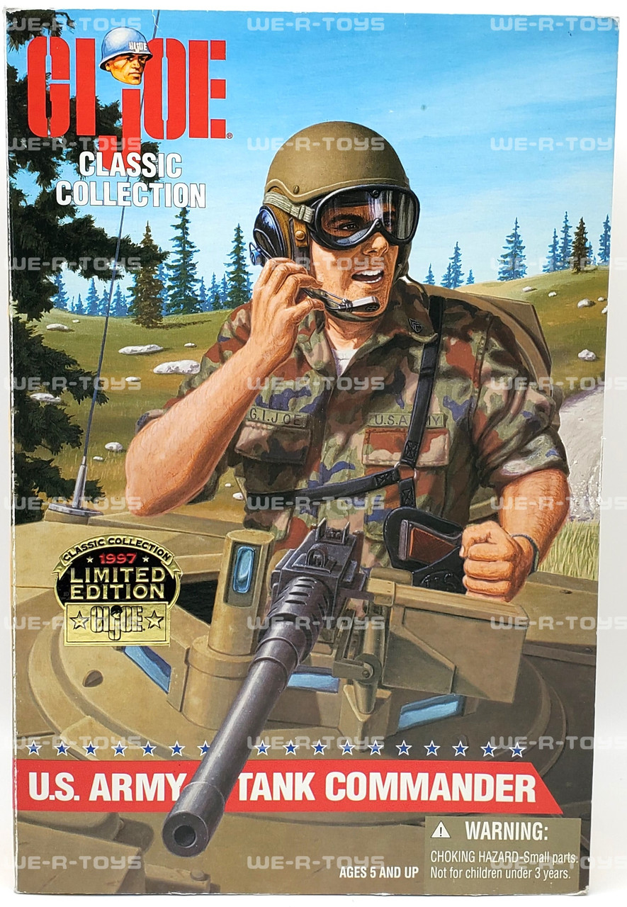 GI Joe 1997 Limited Edition US Army TANK COMMANDER USA