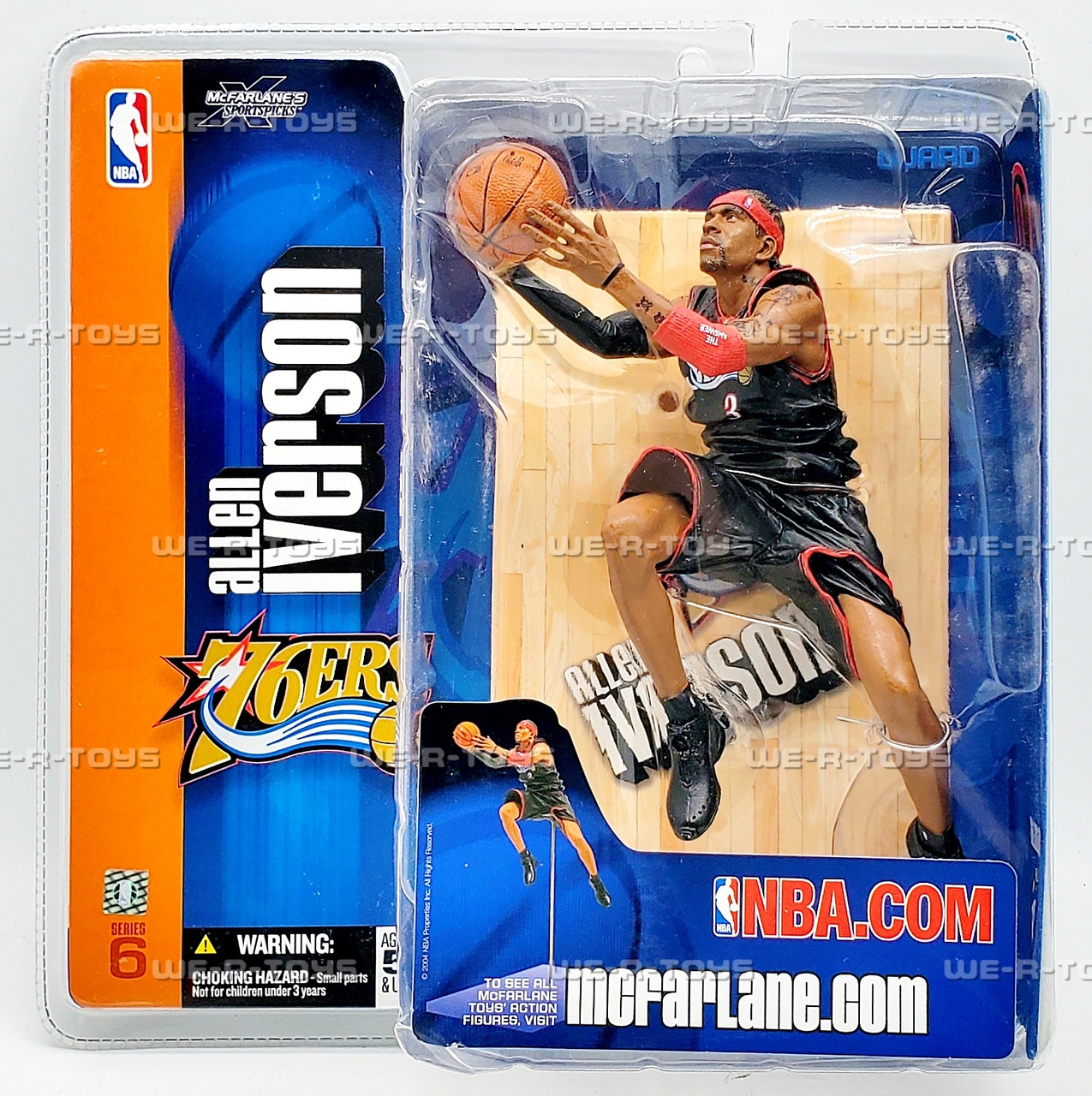 NBA Sports Picks Series Allen Iverson Action Figure McFarlane