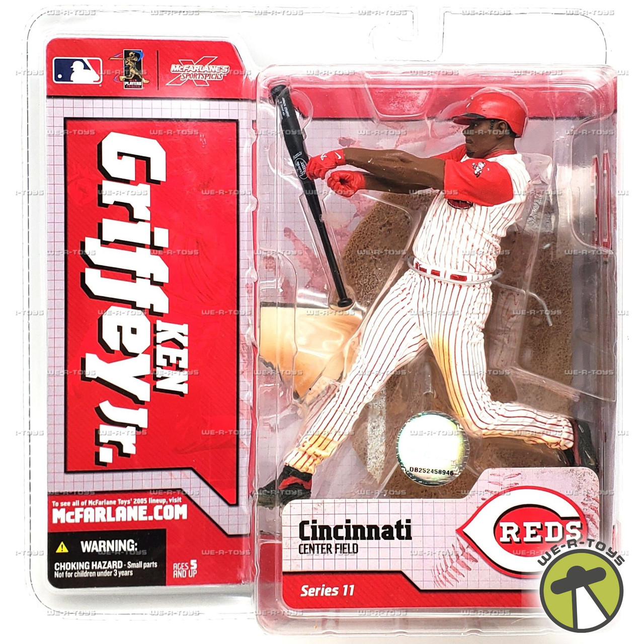 Ken Griffey Jr. レッズマクファーレンフィギュアシリーズ11 MLB Series 11 Cincinnati Reds Ken Griffey Jr. Figure 2005