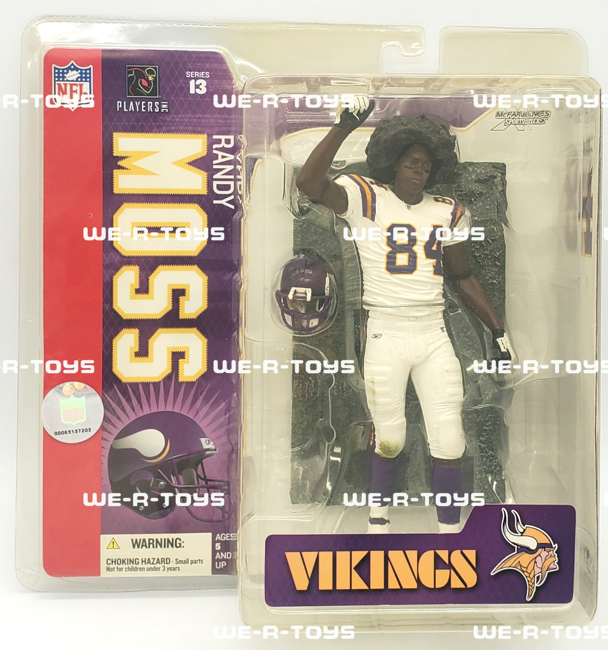 NFL Series 13 MN Vikings Randy Moss #84 Figure 2006 McFarlane