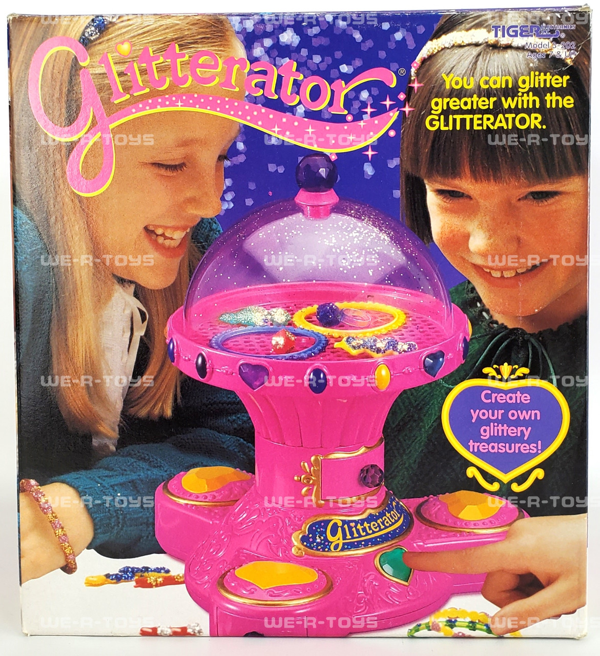 Glitterator Toy with Accessories 1996 Tiger Electronics Inc. #3