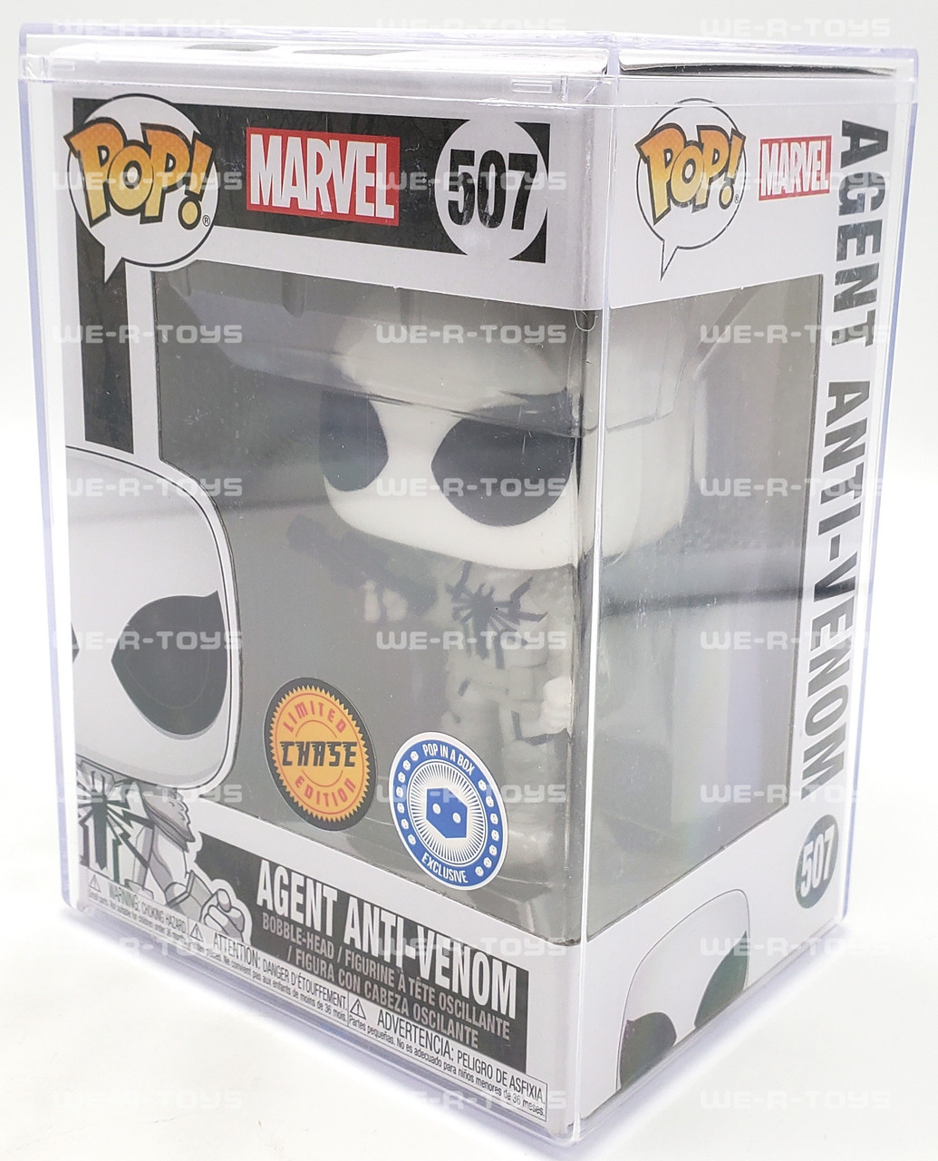 Funko Pop Marvel Agent Anti-Venom Bobble-Head Chase Pop in a Box