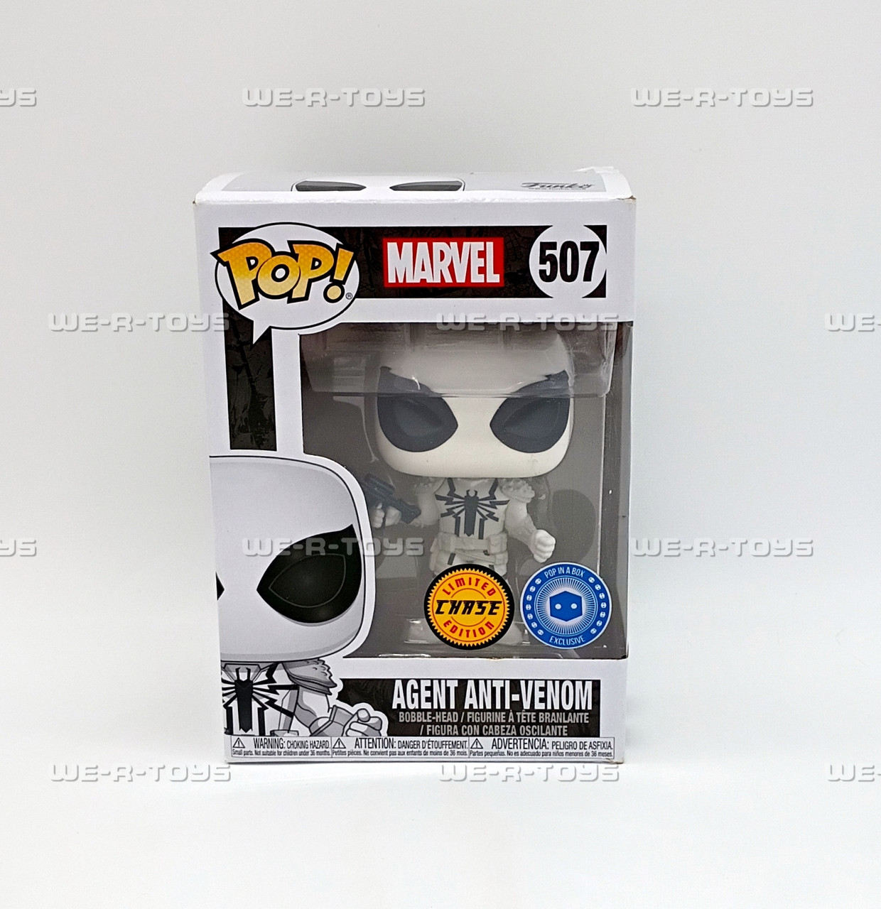Funko Pop! Marvel Agent Anti-Venom Vinyl Figure Chase Limited
