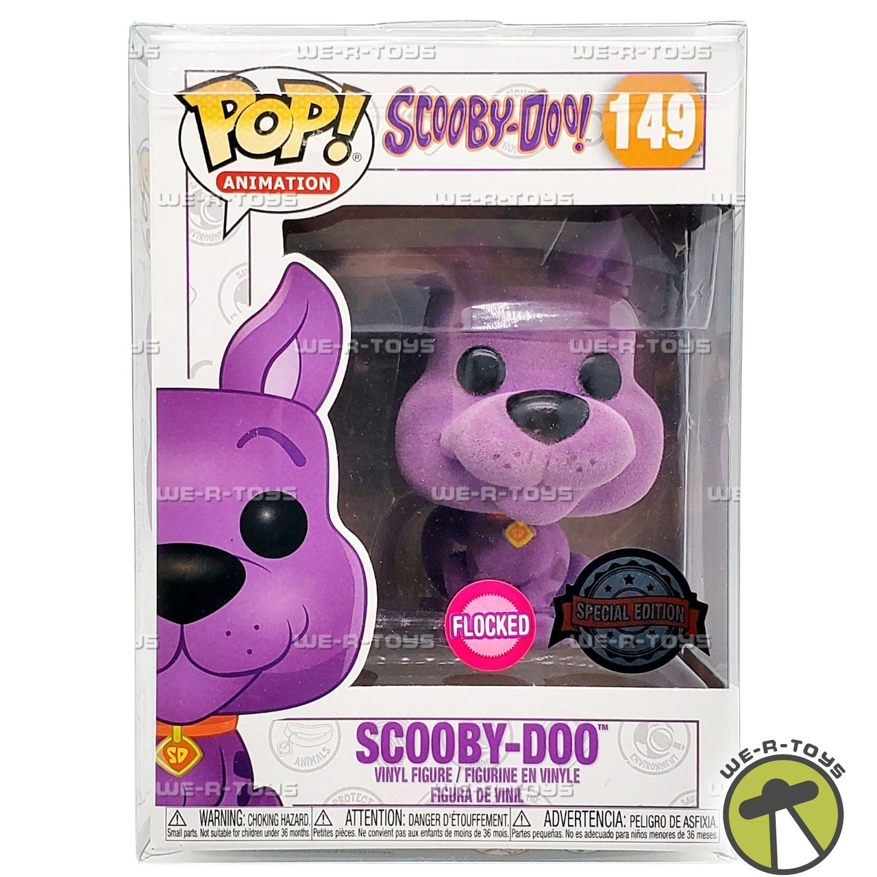 Funko POP Animation Scooby-Doo! Purple Flocked Scooby-Doo 149 Figure ...