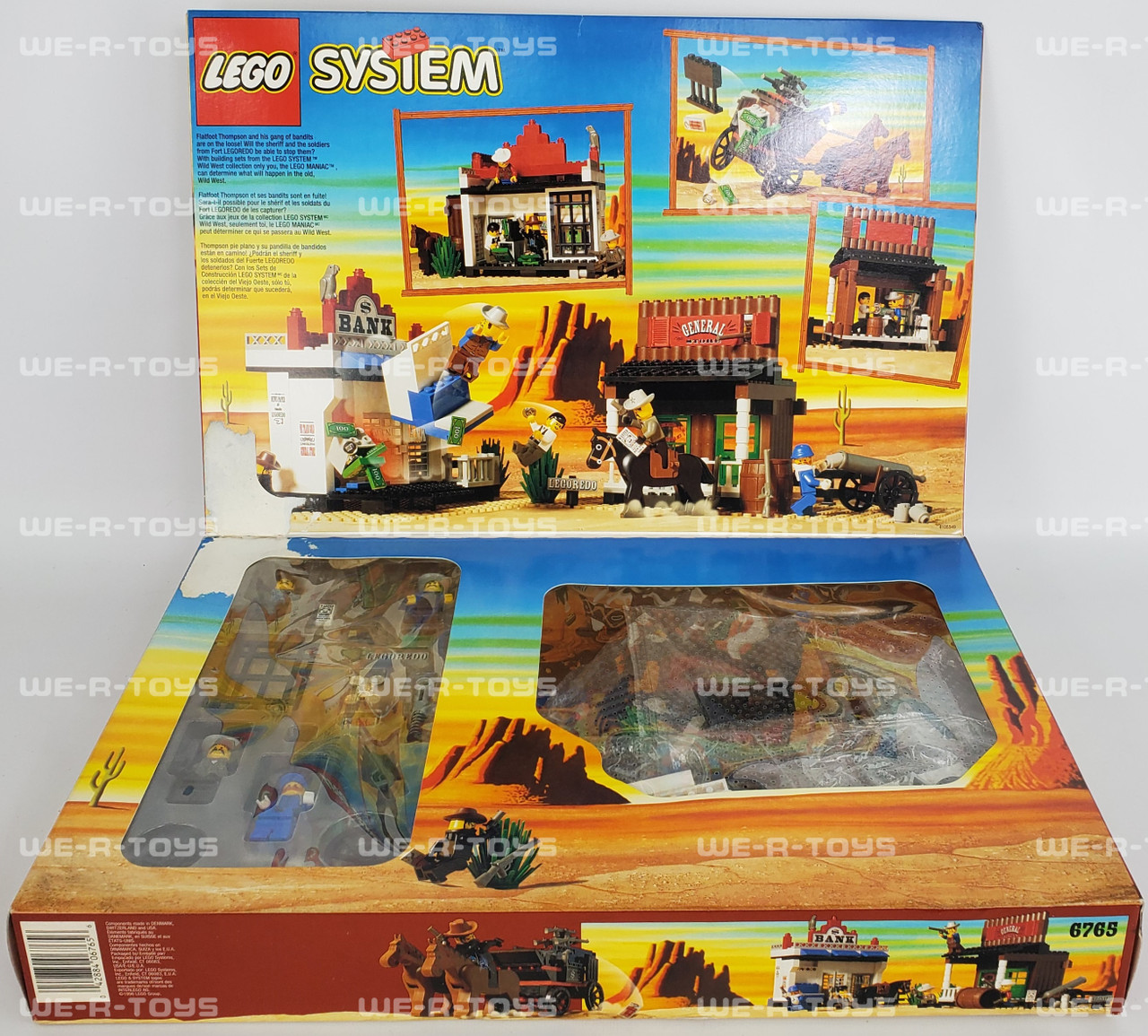 Lego Wild West Bank Set Sheriff Lock Lego Wild West Sets For Sale