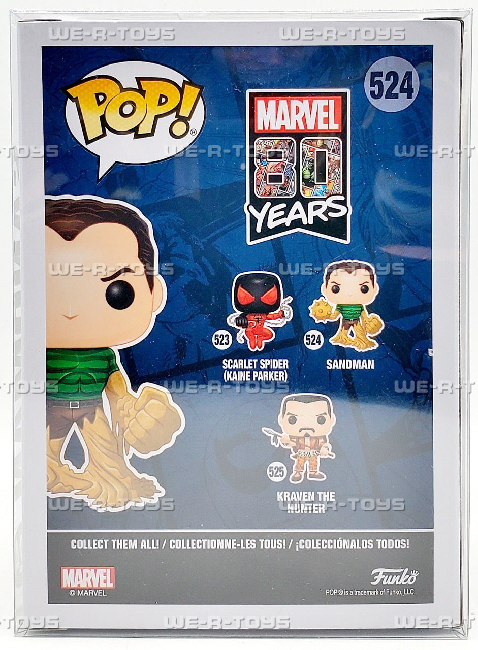 Funko POP Marvel Sandman 524 Vinyl Figure - We-R-Toys