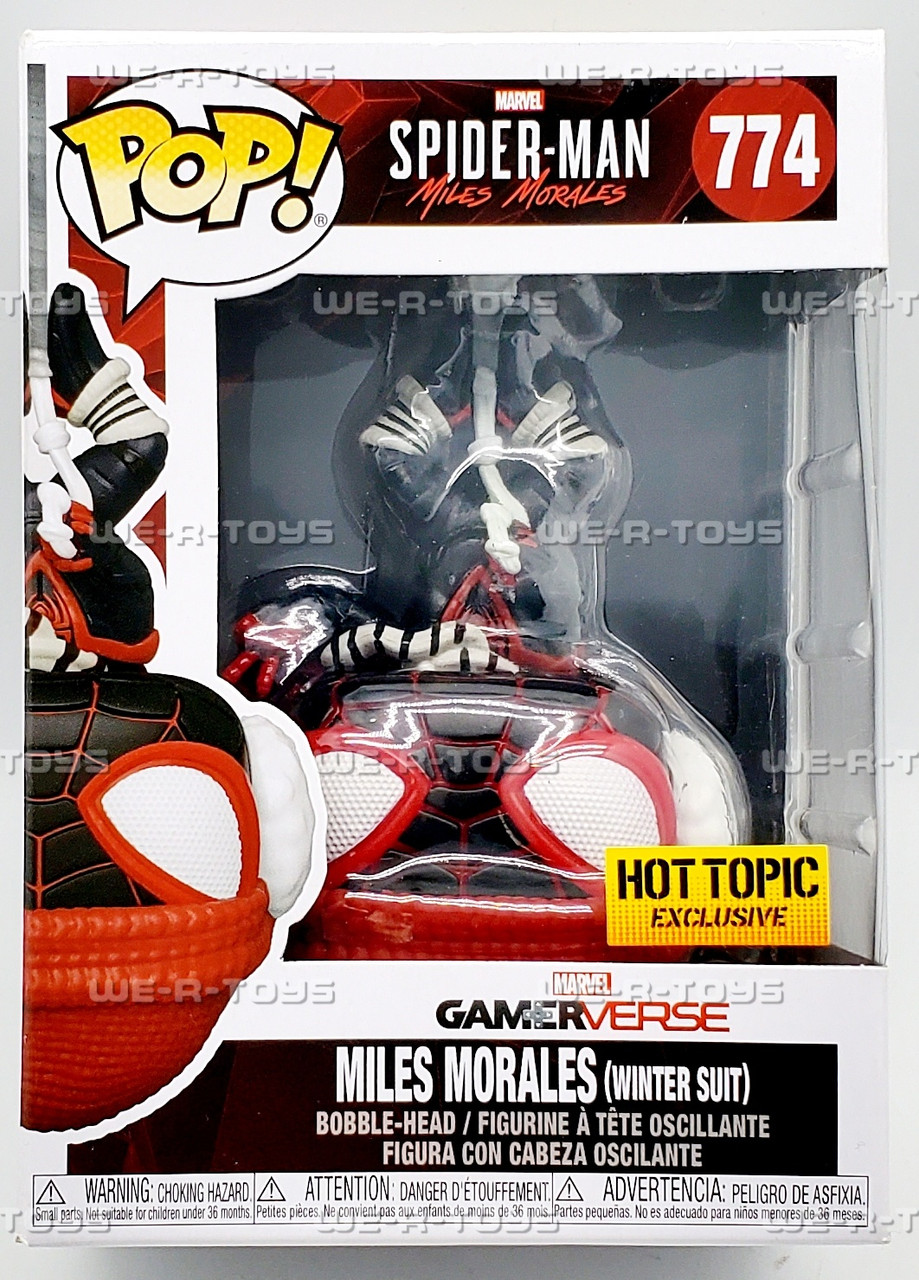 Funko POP Gamerverse #774 - Miles Morales Winter Suit Exclusive 平行輸入 774 Miles Morales Winter Suit Upside-down