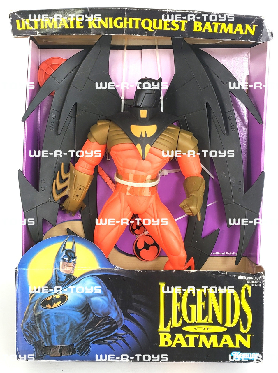 Kenner Legends of Batman Ultimate Knightquest Batman 1996 Hasbro