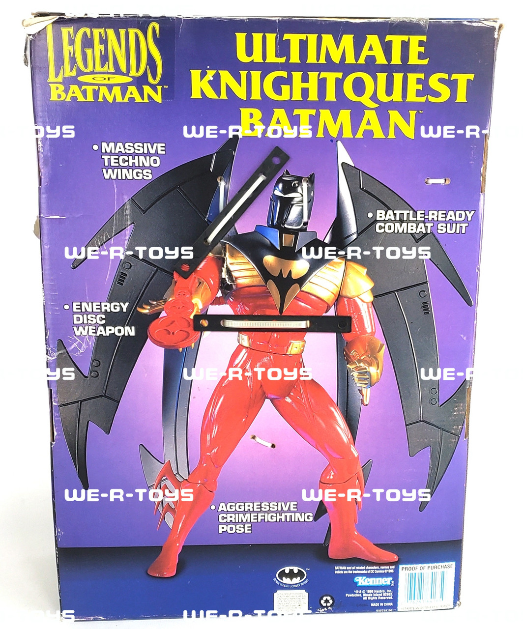 Kenner Legends of Batman Ultimate Knightquest Batman 1996 Hasbro