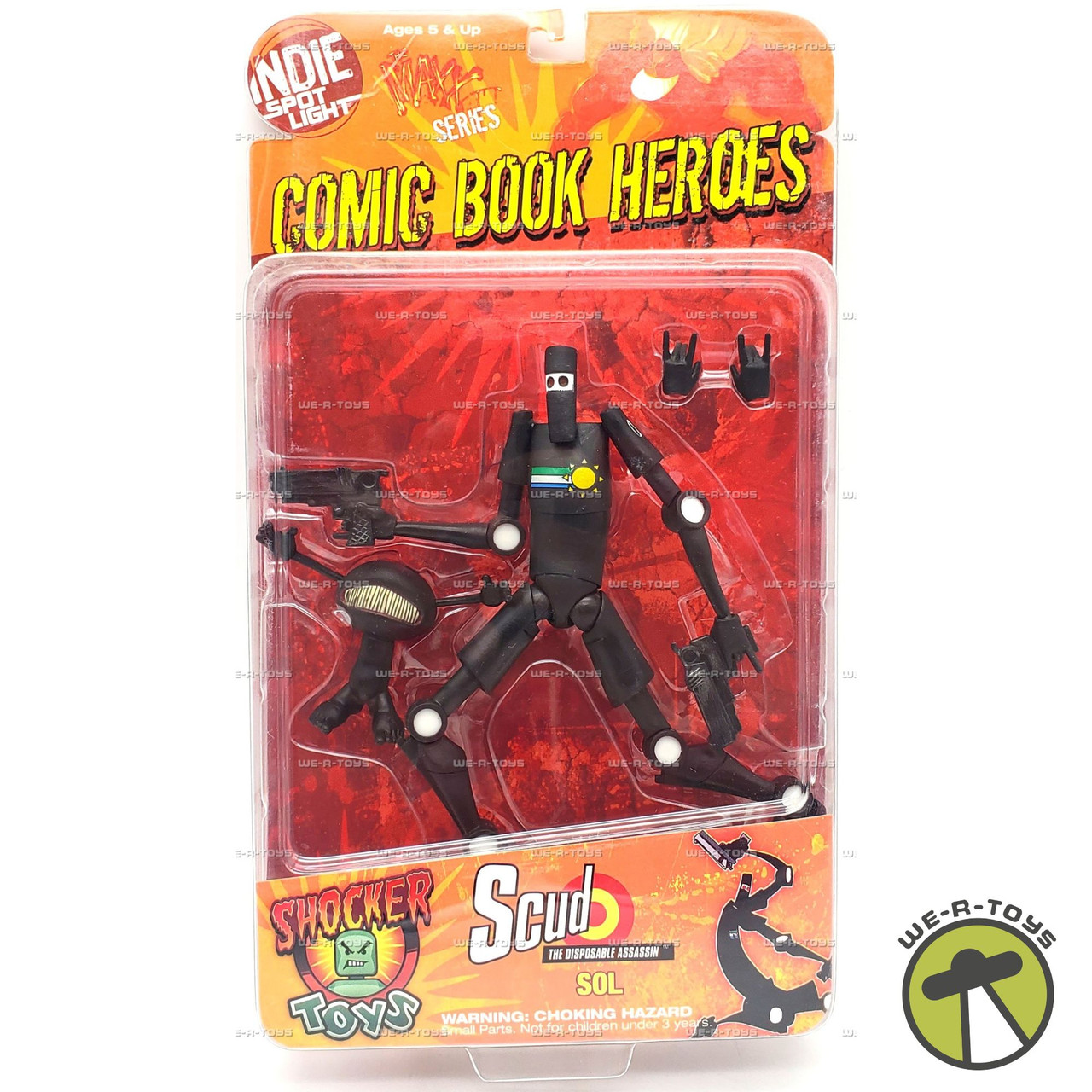 Scud The Disposable Assassin Sol Maxx Series 2008 Shocker Toys