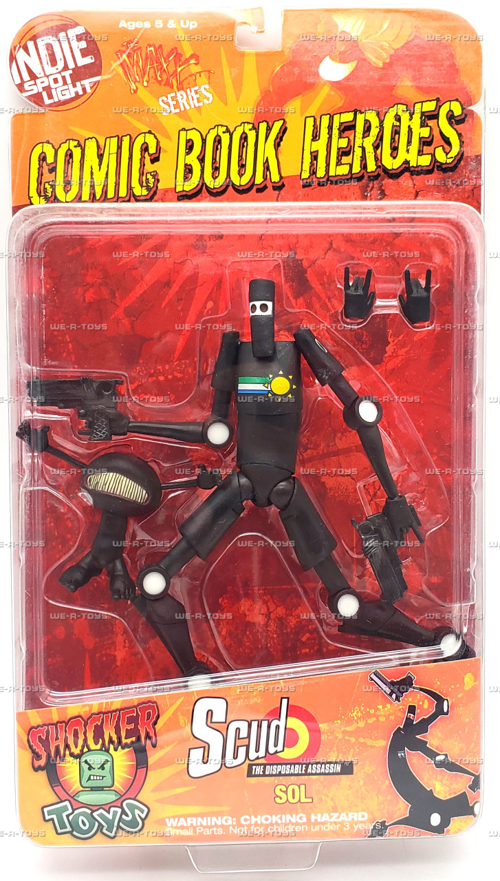 Scud The Disposable Assassin Sol Maxx Series 2008 Shocker Toys