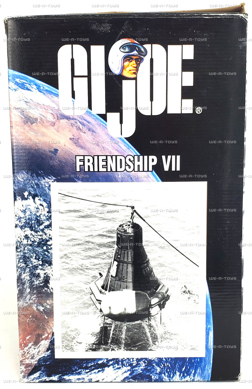 GI Joe Friendship VII Astronaut Figure & Space Capsule 2000 Hasbro