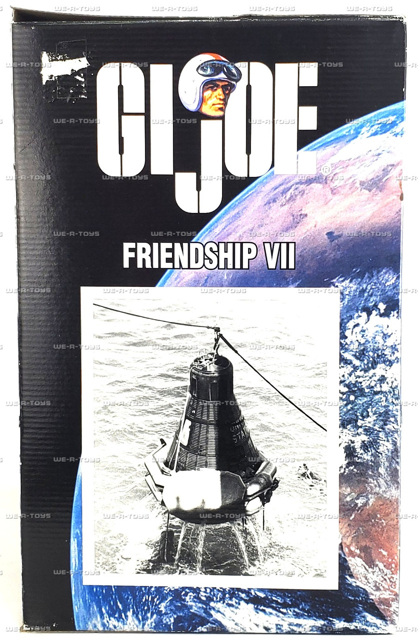 GI Joe Friendship VII Astronaut Figure & Space Capsule 2000 Hasbro