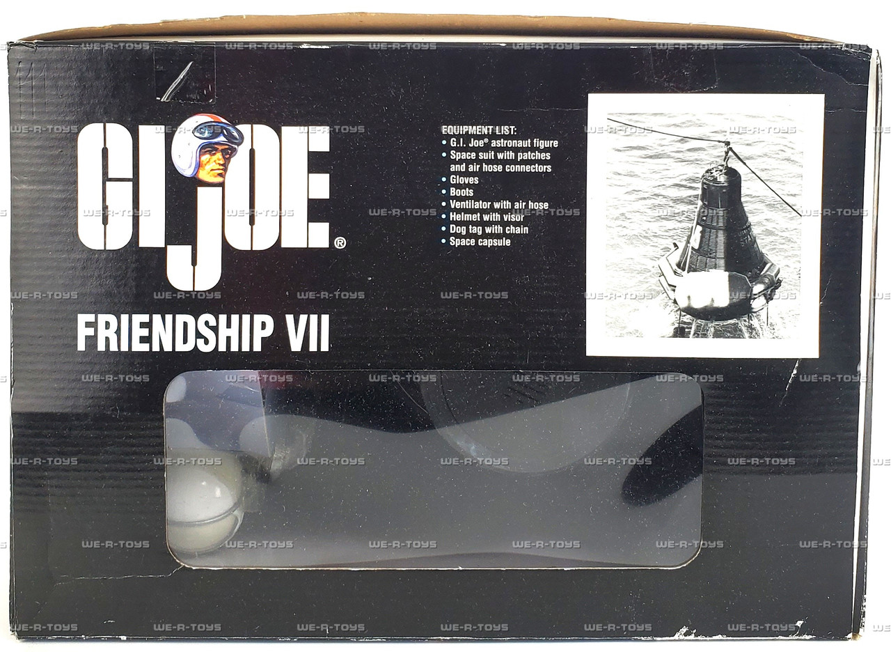 GI Joe Friendship VII Astronaut Figure & Space Capsule 2000 Hasbro