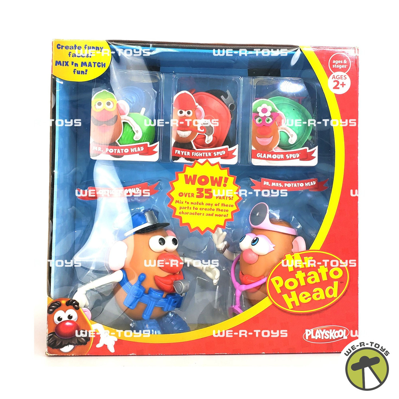 Mr. Potato Head 5 Characters Playskool Toy 2009 Hasbro #44685 - We