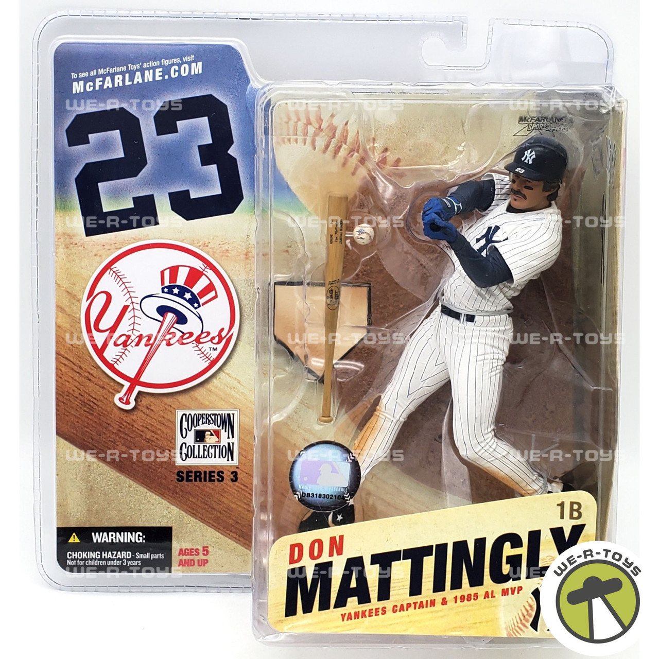 MLB Yankees Cooperstown Collection Series 3 Don Mattingly Figure