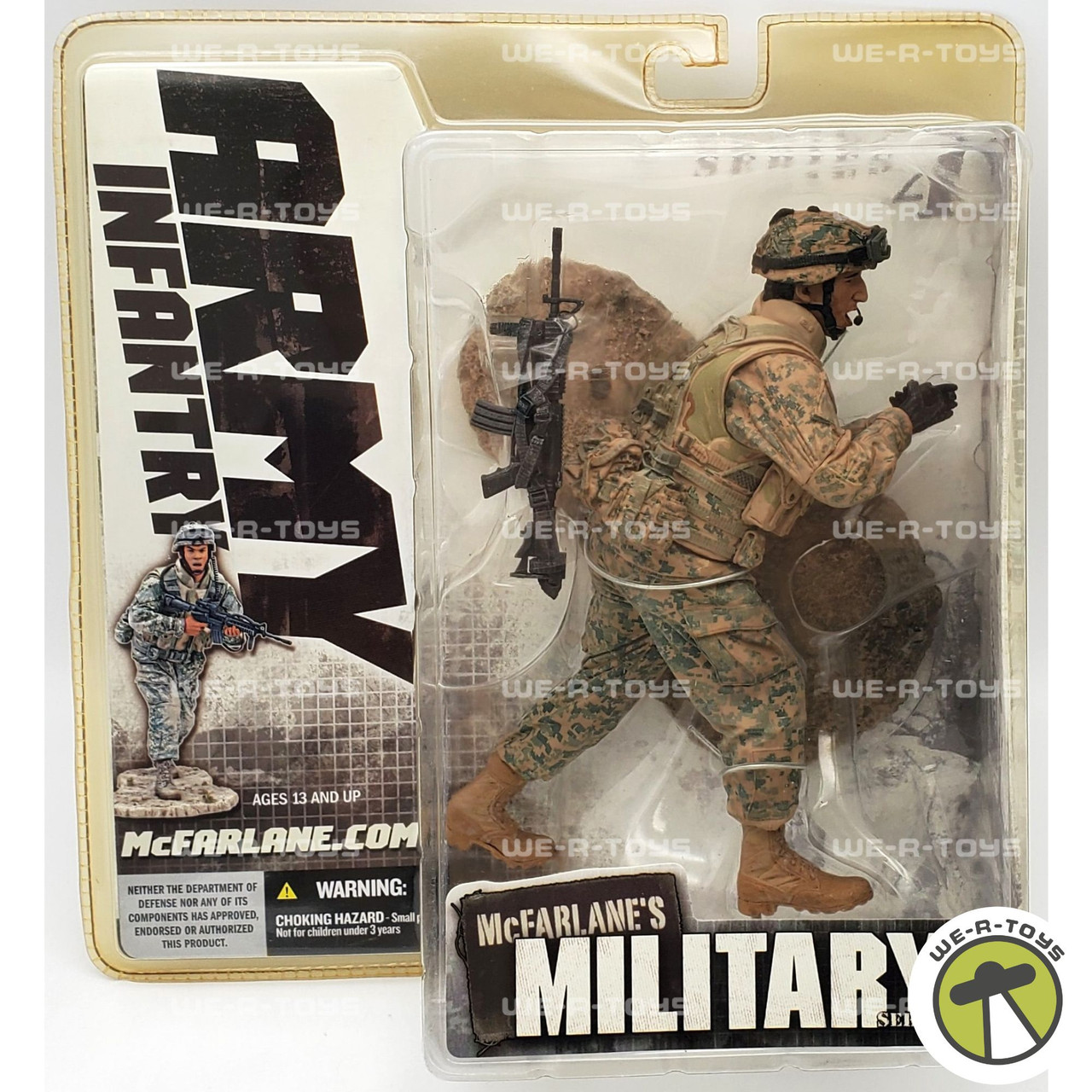 マクファーレン　MILITARY　セット McFarlane's Military Series 4 Army Infantry Action Figure