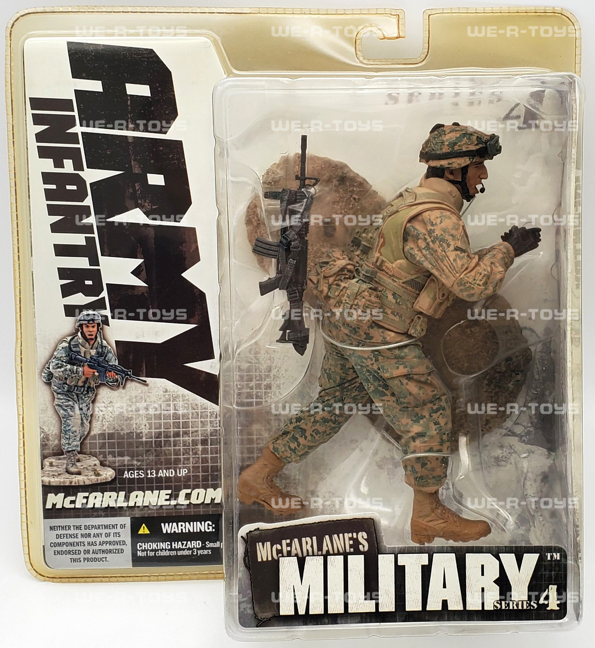 McFarlane's Military Series 4 Army Infantry Action Figure