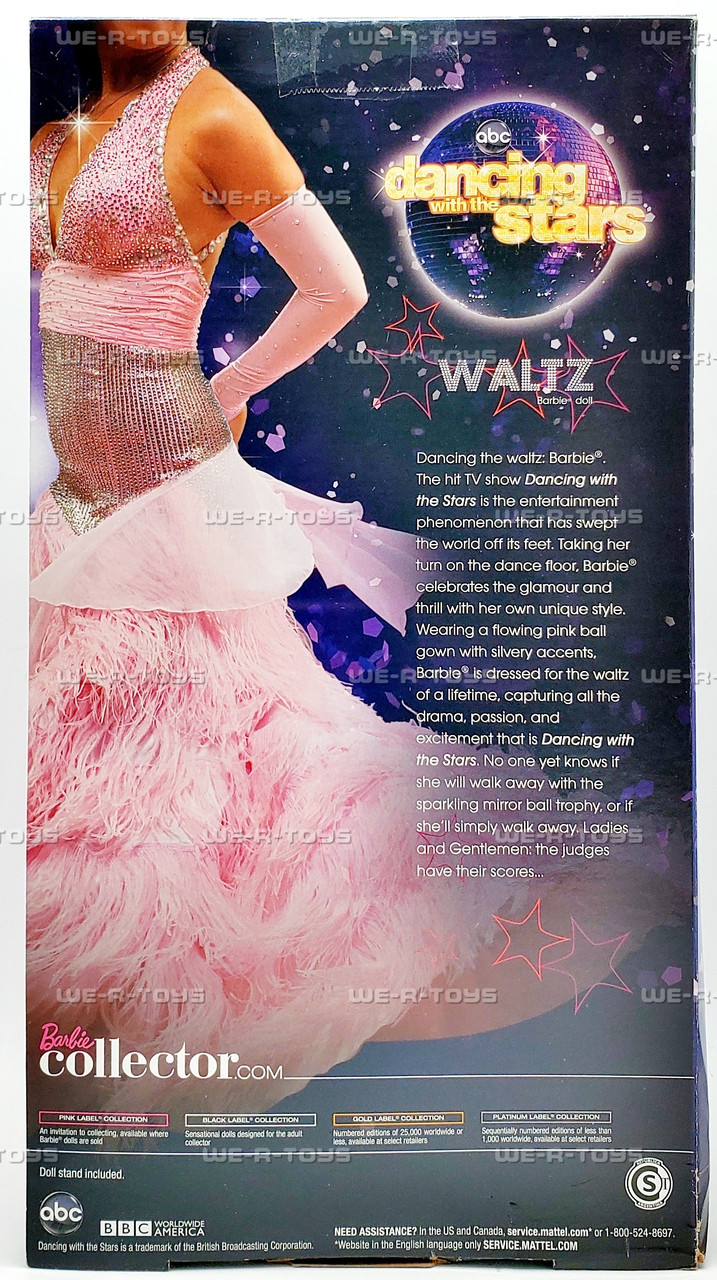 Barbie Collector Dancing with The Stars Waltz Doll 2011 Mattel