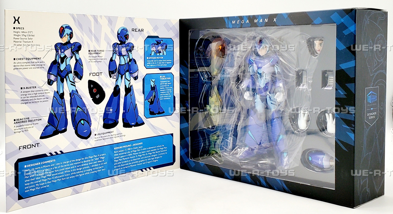 TruForce Collectibles Designer Series Mega Man X Action Figure