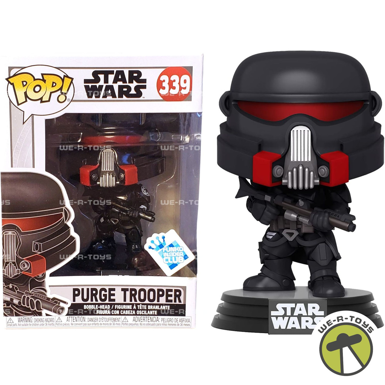 Funko Pop Star Wars 339 Purge Trooper Bobblehead Funko Insider