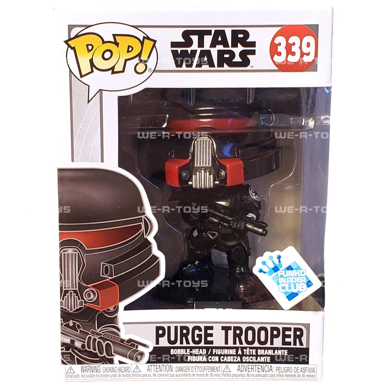 Funko Pop Star Wars 339 Purge Trooper Bobblehead Funko Insider