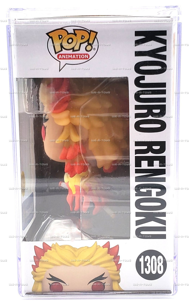 Figurine Pop Demon Slayer #1308 pas cher : Kyojuro Rengoku - Glow in Figurine Pop Demon Slayer #1308 pas cher : Kyojuro Rengoku - Glow in