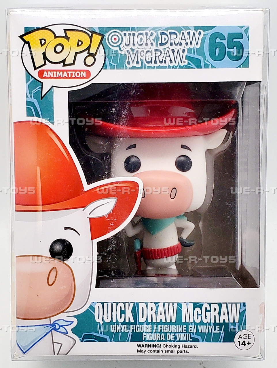 Funko POP Animation Hanna Barbera Quick Draw McGraw 65 Vinyl