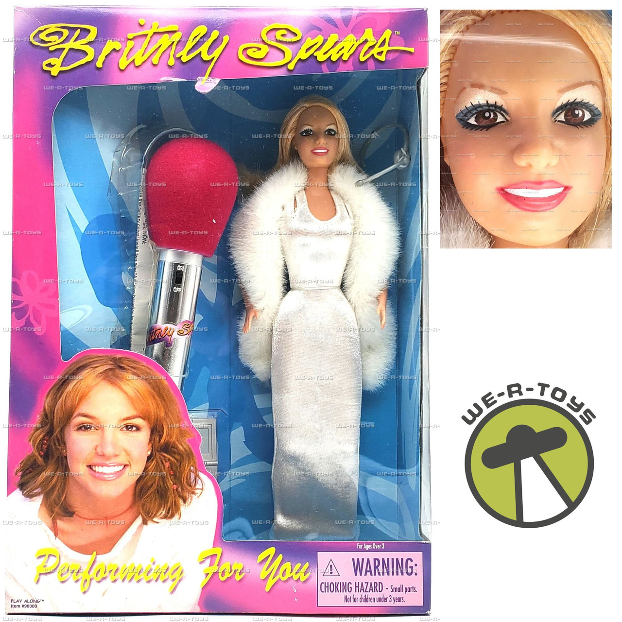 Britney Spears Performing For You Doll w/ Microphone 2000