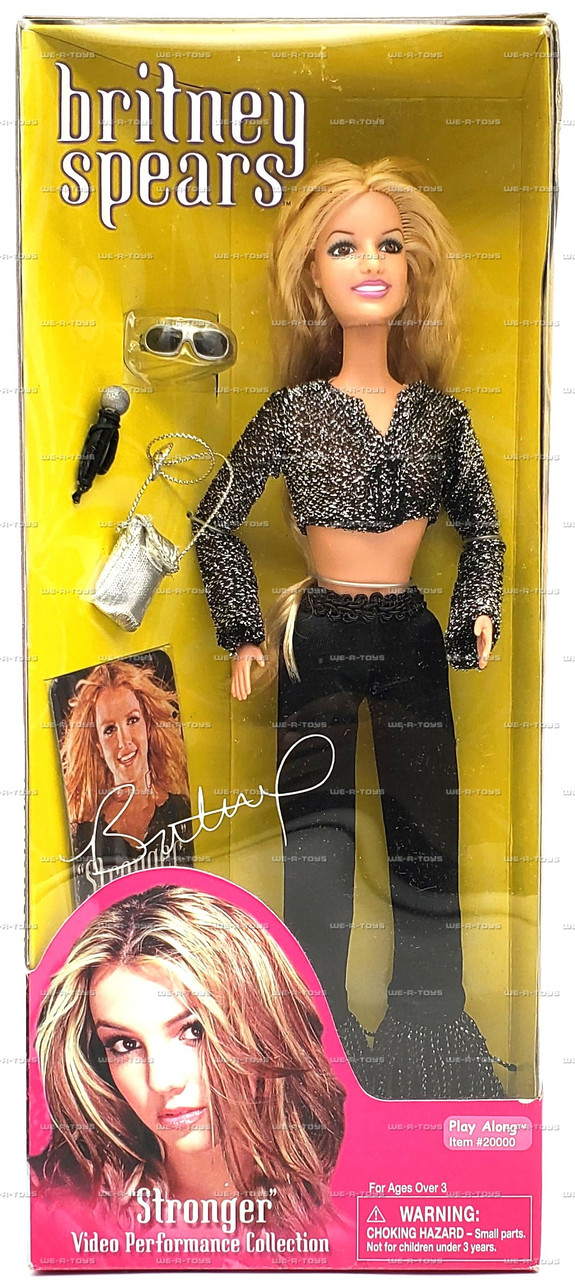 【希少！】Britney Spears バービー人形 ドール フィギュア Britney Spears Stronger Video Performance Collection 2001