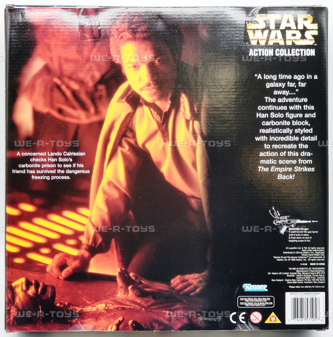 Star Wars Action Collection Han Solo as Prisoner & Carbonite Block