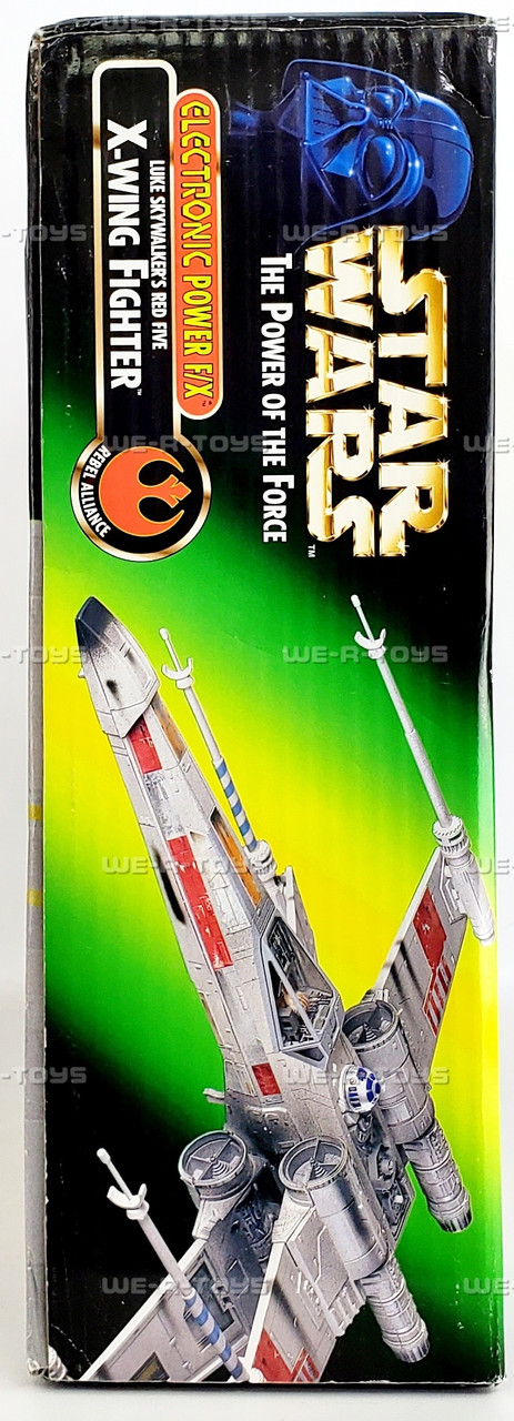 Star Wars POTF Electronic Power F/X Luke's Red Five X-Wing