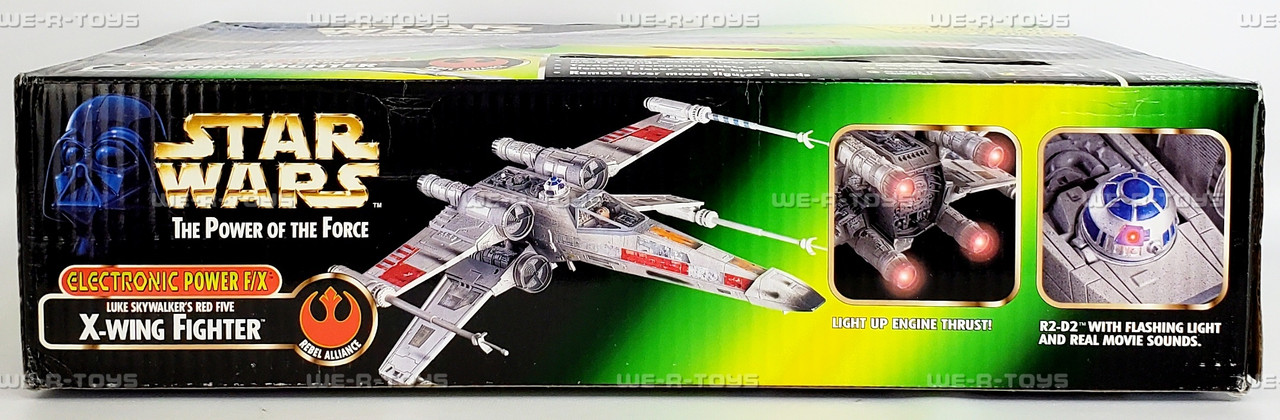 Star Wars POTF Electronic Power F/X Luke's Red Five X-Wing