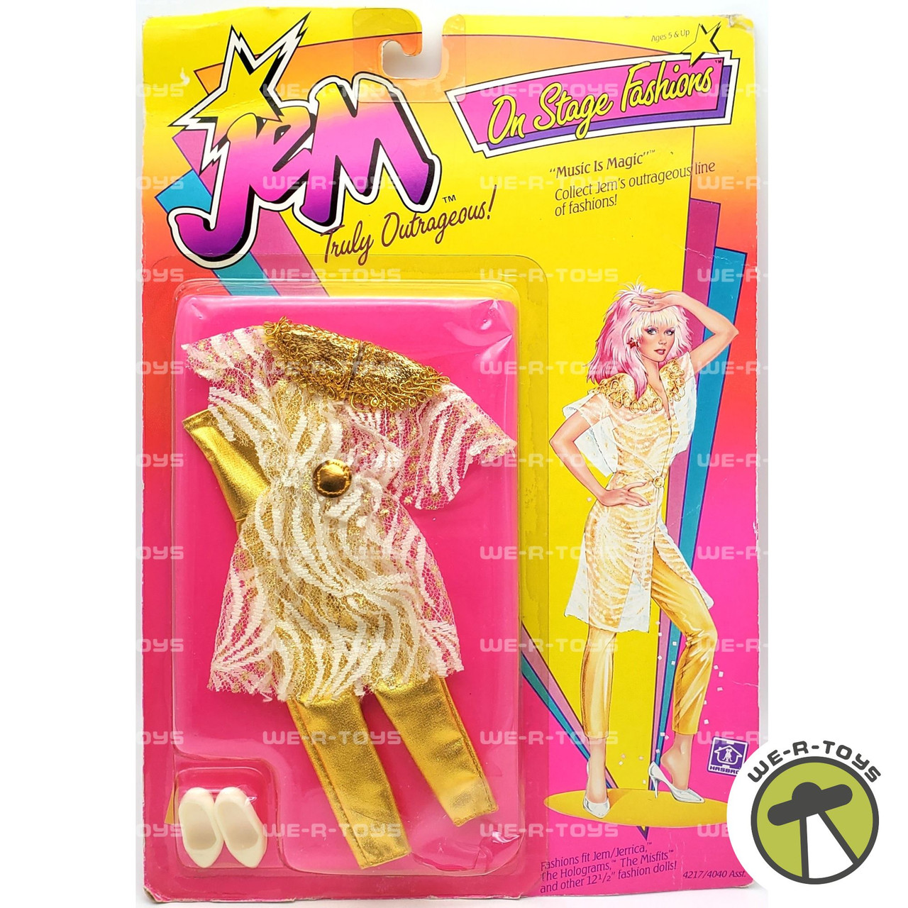 Jem Truly Outrageous On Stage Fashions Music Is Magic Outfit 1986